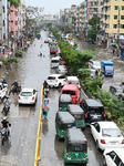 Heavy Monsoon Rainfall In Dhaka