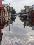 Flooded Streets Due To Heavy Rain