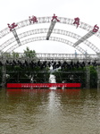 The Hankou Riverbank Park of the Yangtze River is Flooded in Wuhan