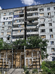 Evacuation of civilians from Zaporizhzhia region.