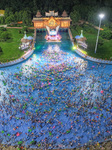 People Cool Off at A Water Park in Nanjing.