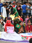 Students And Job Aspirants Protest In Dhaka.