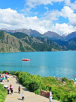 Tianchi Scenic Spot in Fukang.