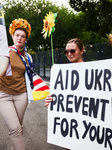 Solidarity With Ukraine Demonstration During 75th NATO Summit In Washington D.C.