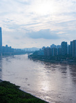  Jialing River and Yangtze River Water Level Rose in Chongqing