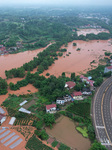 Flood Waters in Neijiang.