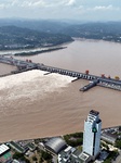 Yangtze River Gezhouba Water Conservancy Project Flood Discharge