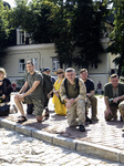 Funeral Ceremony For Mykola Kokhanivskyi, Commander Of The OUN (Organisation Of Ukrainian Nationalists) Volunteer Battalion,  In Kyiv