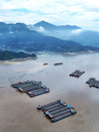 Three Gorges Hub Discharge Floodwater.