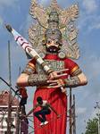 Preparation For The Panguni Utsavam Festival In Thiruvananthapuram