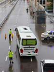 Rainstorm Hit Sanmenxia.