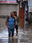 Incessant Rainfall Over Night In Kathmandu 