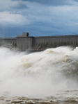 Floodwater Release in Jilin.