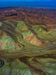 Mountain Road in Xinjiang.