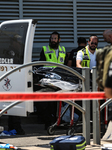 Israeli First Responders Attend Stabbing Scene at Jerusalem Checkpoint 