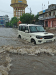 Waterlogging During Heavy Rain In Jaipur