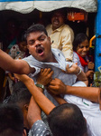 Students Protest In Kolkata.