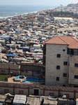 Displaced Palestinians Fleeing Their Houses 