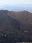 Aftermath From The Catastrophic Fire As Seen From The Mount Pentelicus.