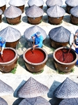 An Old Soysauce Natural Drying Sauce Shop in Rugao.