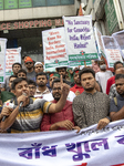 March Towards The High Commission Of India In Bangladesh