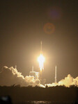 A Long March-7 carrier Rocket Lifts Off The China Sat 4A Satellite in Wenchang.