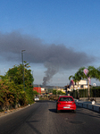 Fire In Food Factory In Pozzuoli, Fire Brigade Intervention Underway