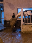 Flash Flood In Baiano (Av), Streets Invaded By Mud