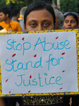 Citizens Protest Against Rape And Murder Of Doctor In India.