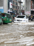 Heavy Monsoon Rainfall In Dhaka, Bangladesh