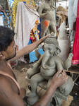 Preparation Of Ganesh Chaturthi Festival In India