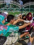 Muslims Offer Prayers At The Shrine Of Sufi Saint Naqshband Sahib In Srinagar