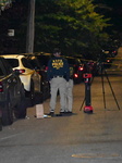 NYPD Crime Scene At Scene Of Unidentified Man Shot And Killed In Queens New York