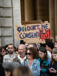 Rally In Support Of Gisèle Pélicot In Rennes