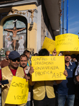 Grumo Nevano (Naples), Demonstration Against Attacks On Immigrants