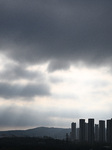 Clouds Gather Over Nanjing Affected By Typhoon Bebika.