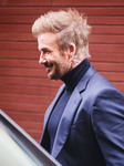 David Beckham Celebrity Sightings During The Milan Women's Fashion Week Spring/Summer 2025 In Milan