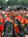 A Send-off Ceremony For New Recruits Held in Fuyang.