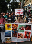 Indian Artist Protest Rally In India, Kolkata