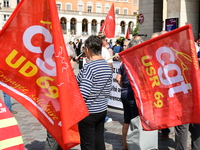 CGT Protesters For Peace In France