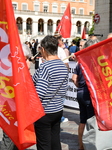 CGT Protesters For Peace In France