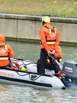 Sea Rescuers On A Boat