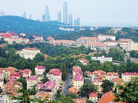 Urban Buildings in Qingdao.