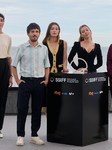 Esther Exposito, Malena Villa, Mathilde Ollivier,Isabel Peña, Pedro Martin Calero Attends At The Photocall El Llanto During The 72th San Sebastian International Film Festival 