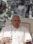 Pope Francis Leads Wednesday's General Audience In Saint Peter's Square, Vatican City 