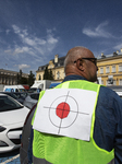 Protest Of Driving Instructors In Sofia.