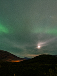 The Aurora Borealis, Or Northern Lights In Tromso, Norway