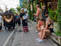 Balinese Hindu Ngelawang Ritual