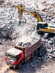 Jiangjiakou Reservoir Construction in Bazhong.