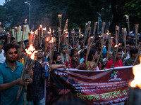 Protest Of Hindu Community In Dhaka